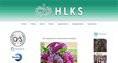 Desktop Screenshot of hlks.fi